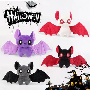 Hot -försäljning av nya Halloween Plush Toys Cartoon Dark Bat Plush Dolls Children's Halloween Gift Wholesale GRATIS UPS