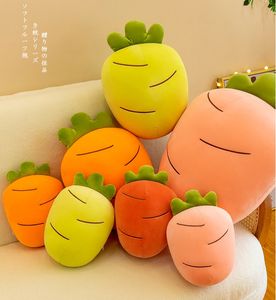 Software Colorful Radish Creative Simulation Fruit and Vegetable Sleep Pillow Radish Plush Toy Doll Pillow Wedding Gift