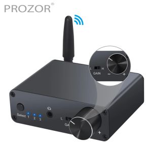 Converter PROZOR 192kHz BluetoothCompatible DAC Converter With Headphone Amplifier 3.5mm Audio Adapter DAC Digital to Analog Converter