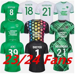 2023 2024 Saints-Etienne Soccer Jerseys Khazri Adult Mens Maillot 23 24 Asse St Beric Aholou Boudebouz Football Shirts 999