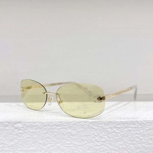Lyxiga solglasögon Designer Cha Top for Woman and Man A71559 Internet Celebrity Personlighet Solglasögon mångsidiga och fashionabla solglasögon med originalbox
