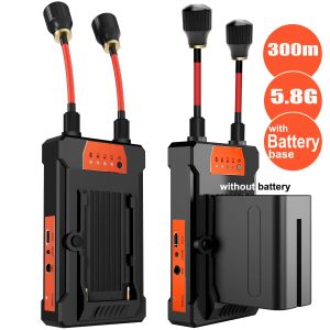 Адаптер 300 м беспроводной трансмиссии HDMI Extender Precititer Presiver для камеры в прямом эфире PS4 ПК для телевизора батарея с 1 до 3 4