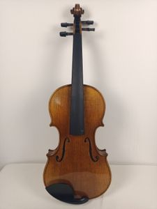 Mestre Made 4/4 Violino Wood Europeu Tom poderoso Tom de qualidade Maple superior de volta