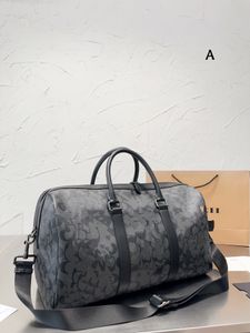 2024 Fashion Men's and Women's Top Travel Duffel Bag Bag Bag Bag مع قفل كيس رياضي كبير الحجم: حقيبة حمل 50 سم