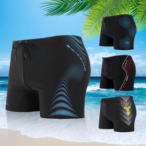 Männer Badebekleidung Herren Schwimmhosen Anti -Unbehaglichkeit Herren Schwimmanzüge Mode Flat Winkel Offset Drucken Großgröße Heiße Frühlingsschwimmhorts Factory