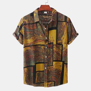 Men Plus Tees Polos Polos de camisa de manga curta de nova cor masculina Multi-Color 3D Impressão digital camisa de manga curta Camisas casuais de forro masculino