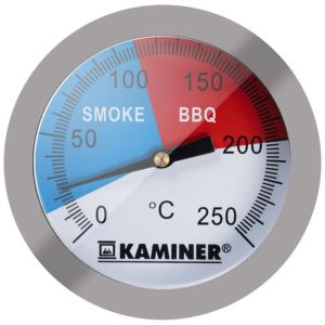 Grillar Rostfritt stål BBQ Grilltermometer med sond 250 ° C Temperaturmätare Sensor Barbecue Tools Köket Matlagningstermometer