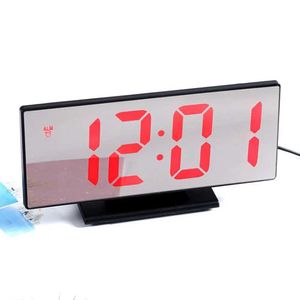 Desk Table Clocks Electronic Watch Desk Digital Alarm Moment Bedroom Decoration Table And Accessory Smart Hour Led Awakening Light Consumer