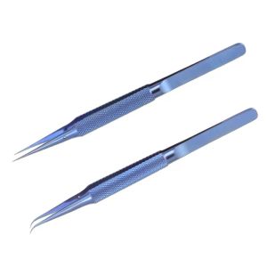 Ferramentas de 0,15 mm de borda de titânio de titânio Precisão de impressão digital Tweezers condutores fios fios fios celular tábua de chip Reparo Ferramentas de reparo