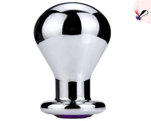 Супер большая лампочка анальная штепсельная заглушка Расширение шариков Оптимальная энема Система мастурбация задней плагин гей секс -игрушка для взрослых продуктов 2454762