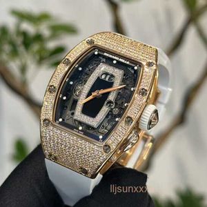 ساعة Wristwatch Men's Luxury Watch Series Mechanical Watch Series RM 037 Womens Watch Automatic Mechanical Watch Swiss World World Watch Person Billionaire Ticket