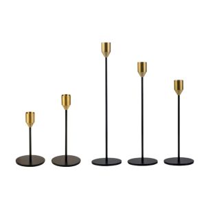 ThoSorders Black Gold Gold Holder Desktop Desktop Dining Dining Table Decor