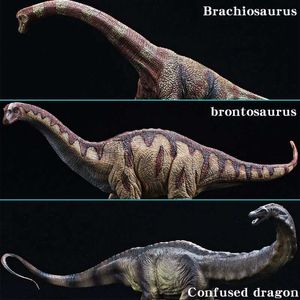 Other Toys Jurassic dinosaur characters brachiosaurus toothless dragon models action figures large animal models action figures childrens toy giftsL240502