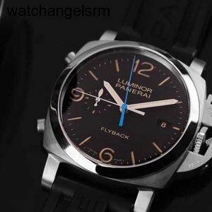 Ladies 'Work Watch Panerai PAM00524 Автоматический механизм с диаметром манометра 44 мм и списком матового стального материала AISI 316L