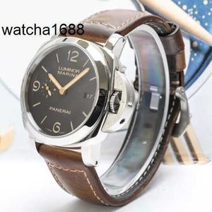 Calendario Orologio da polso Panerai Luminor 1950 Series 44mm Diametro Data Display automatico MECCHONOGLIO CRONOGRAFA CRONOGRAFA ACCIAI