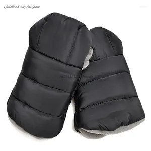 Stroller Parts For Extra Thick Winter Warm Gloves Warmmuffs Waterproof Anti-Freeze Cold Weather Hand Muff Kids Baby Pram Dropship