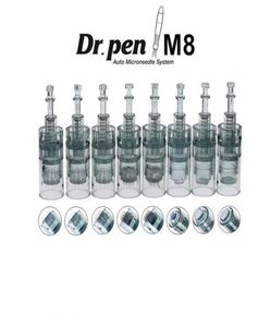 10sts ersättning Micro Needle Cartridge Tips 11 16 24 36 42 Nano Pin For Auto Electric Dermapen Dr Pen M8 MTS Skin Rejuvenation Mi7239234