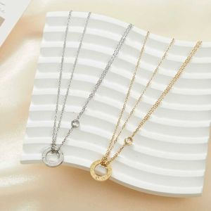 New classic design necklaces Fashionable Versatile Necklace for Women Small High Luxury with cart original necklace