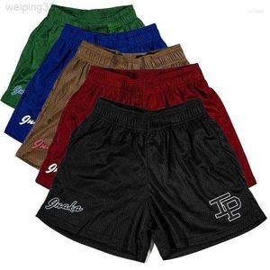 Men's Shorts Mens Shorts Inaka Power Men Women Classic Gym Workout Basketball Breathable Mesh One Layer Running Shortsmensszmo