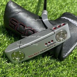 Clubköpfe Selactport 2 Golf Putter Silber 32/33/34/35 Zoll mit Anhänger für die rechte Hand 265