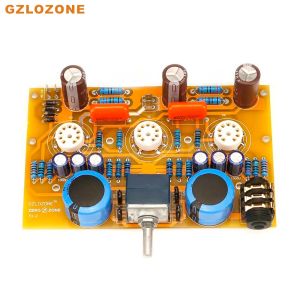 Amplificatore TU2 modificato WCF 6N2 + 6N6 TUBFA CUSCHICA AMPLIFICATORE PCB/KIT DIY/Scheda finita (NO TUBI) + ALPS Potenziometro