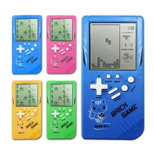 Classic Handheld Game Machine BRICK GAME Kids Console Toy with Music Playback Retro Children Pleasure Games Player 240430