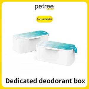 Housebreaking Petree Automatic Cat Litter Box Deodorization Sterilization Boxes Natural Nontoxic Plant Essential Oil Deodorizer Dropshipping