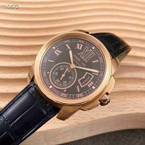 Crater Unisex Watches 186000 New Calebo 18k Rose Gold Automatic Mechanical Mens Watch W7100007 with Original Box