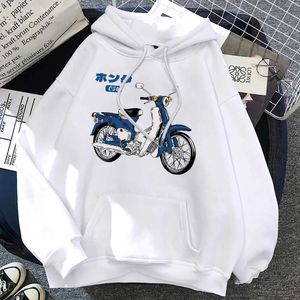 Męskie bluzy bluzy klasyczne fajne niedźwiedź motocykl C50 Bluza do męskiej swobodnej jesiennej bluzie spersonalizowana odzież modowa Q240506