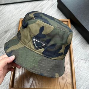 Designer Bucket Fashion Ball Caps för män Kvinnor Camouflage Hat Travel Cap 3 Alternativ