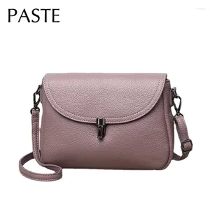 Totes Taro Purple Mała Crossbody Torba dla mamy wolny czas miękki skórzana skóra krowica letnia codzienna torebka