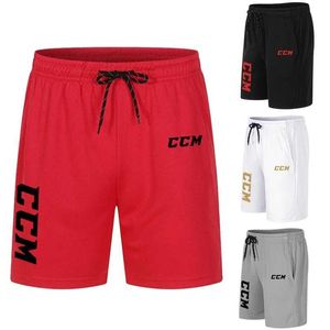 Męskie szorty CCM 2023 Summer New Jogger Shorts Mężczyzn Casual Sweathshorts Trening Mężczyzna oddychający siatka Szybki sucha sport 2405