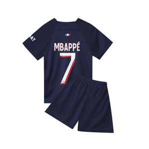 Maglie da calcio da pista da uomo 23-24 bar L Home n. 7 MBAPPE Football Jersey Dimensioni per bambini 14-30