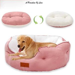 Cat Beds Furniture Cats Dog Bed Winter Warm Pet Mat Sleep Cozy Dogs House Cushion Soft Couch Cat Baskets Plush Pet Sleeping Bed Kennel Accessories
