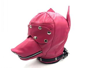 Adult games cosplay horse headgear leather bondage bdsm fetish slave blindfold mask cap head restraints hood sex toys products 0092390719