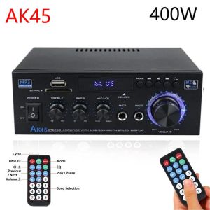 アンプAK45 HIFIデジタルアンプレシーバー40WX2 2.0チャンネルステレオオーディオアンプ400WX2 90V240V BluetoothCompatible 5.0