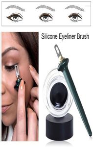 Eyeliner 1 Set Kılavuzu Araçlar Kolay Noskip Jel Yeniden Kullanılabilir Silikon Fırça Titrek Eller İçin Beginer Makeup6842078