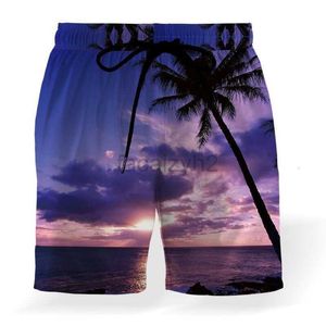 Pantaloncini da uomo pantaloncini da uomo a caldo, splendidi pantaloni a gamba dritta stampati in 3D, pantaloncini da spiaggia casual estiva