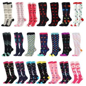 Socks Hosiery 58 Compression Socks Women Medical Varicose Vein Pain Relief Cycling Fitness Outdoor Sports Mens Socks Fr Shipping Wholesale Y240504