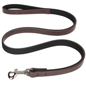 Leashes Leather Dog Treh For Small Large Dogs Dålig hund Leashe Rope Luxury Pet Leash For Big Dogs Training Rope French Bulldog Pug Pug