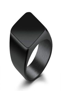 Mężczyźni Wedding Black Tungsten Pierścień Matowe wykończenie Faza polerowana krawędź komfort fit Titanium Men039s Wedding Rings2630273a5016049