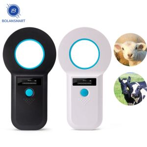 Skannrar handhållna 134,2 kHz/125kHz Bluetooth Animal Tag RFID Reader Pet Microchip Scanner för hundkattko får Emid FDXB ISO11784 11785