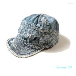 boinas de grife limitam o japonês Retro Old Washed Homens Mulheres Casal Casal Fisherman Hat