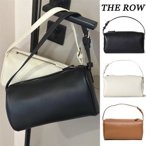 Fashion the Row Designer 90s Saco quadrado Bolsa Lolita Bola feminina ombro casual Satchel Bolsa de axila de alta qualidade