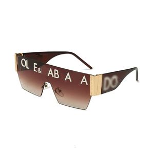 Классические солнцезащитные очки для мужчин D g Металлическая квадратная рама золота UV400 дизайнерский стиль отношение солнцезащитные очки Защита мужчин в коробке с коробкой