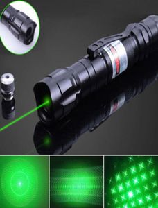 Puntatore laser esterno esterno esterno Penna laser a punta rossa verde ad alta potenza.