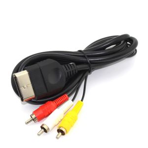 Cables For XBOX AV Audio Video Composite Cable Cord Adapter Connector RCA Cable