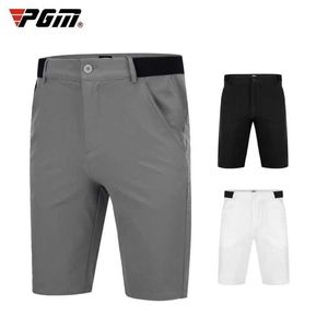 Męskie spodnie PGM Men Shorts Summer Solidne Środkowe Spodnie Elastyczne oddychanie sport