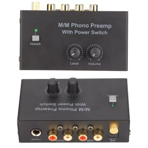 Wzmacniacz fonograf przedwzmacniacz Mini Phono przedwzmacniacz fono przedwzmacniacz odtwarzacz płyty stereo Audio Wzmacniacz audio z wyjściem RCA/TRS RCA