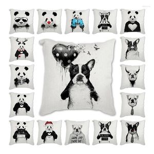Pillow Animal Dog Panda Love Luxury Throw Case Cover Home Living Room Decorative Pillows For Sofa Bed Car 45 Nordic